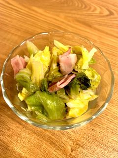 簡単!キャベツのめんつゆバター炒め-レシピのメイン写真