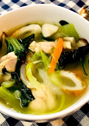 お野菜たっぷり具沢山中華スープ-レシピのメイン写真