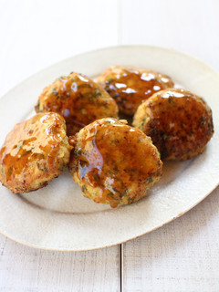 大葉と梅の照り焼きつくね-レシピのメイン写真