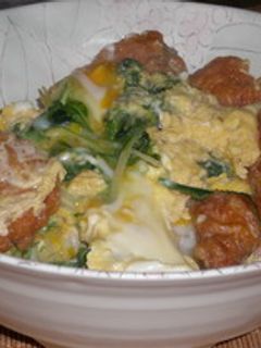 残りもの唐揚げ丼-レシピのメイン写真