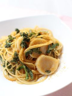 大葉とホタテの和風パスタ-レシピのメイン写真