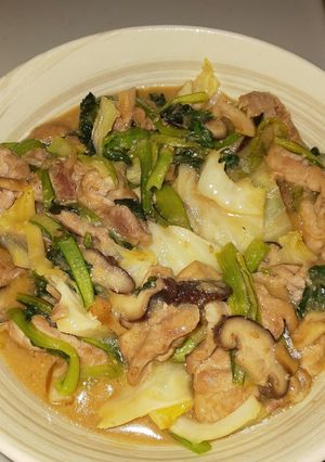 豚こま回鍋肉風-レシピのメイン写真