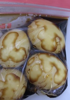半熟煮玉子-レシピのメイン写真