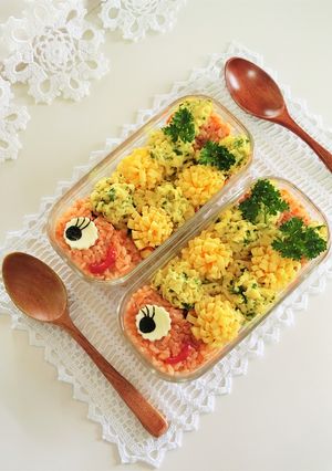 こどもの日＊こいのぼりのデコオムライス-レシピのメイン写真