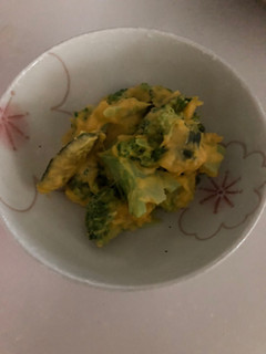 かぼちゃとブロッコリーのサラダ-レシピのメイン写真