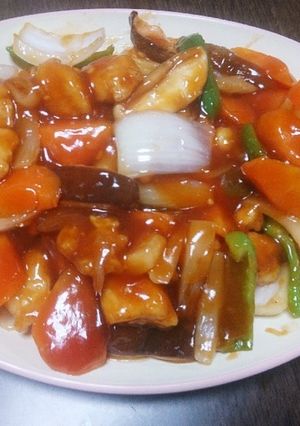 簡単酢鶏!酢豚にもなります❗-レシピのメイン写真