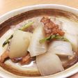 葉っぱも入れて!我が家の大根の煮物