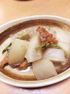 葉っぱも入れて!我が家の大根の煮物-レシピのメイン写真
