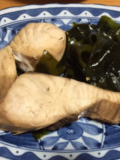 サワラとワカメのさっと煮-レシピのメイン写真