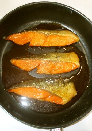 鮭の照り焼き♪簡単-レシピのメイン写真