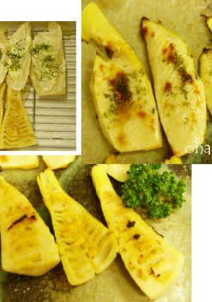 簡単！おいしい！筍のグリル焼き-レシピのメイン写真