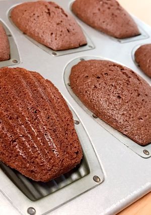 チョコマドレーヌ-レシピのメイン写真