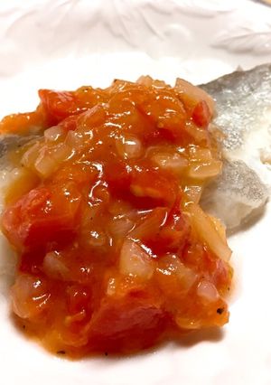 たらのムニエル〜トマトソースかけ〜-レシピのメイン写真