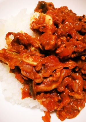 水無し！具だくさんキーマカレー(^^)-レシピのメイン写真