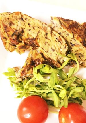 五目ひじき煮入り厚焼き玉子-レシピのメイン写真