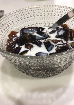 アガーでコーヒーゼリー-レシピのメイン写真