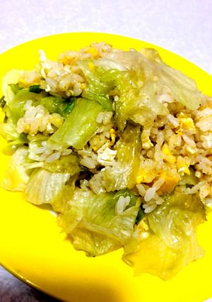 レタスチャーハン^ ^-レシピのメイン写真
