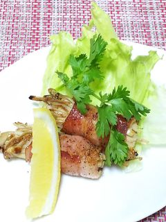 榎茸のベーコン巻き-レシピのメイン写真