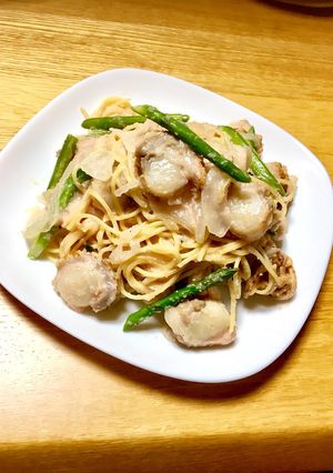 牛乳で簡単！明太クリームパスタ-レシピのメイン写真
