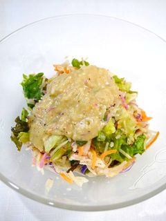 簡単!豆乳あんかけサラダ-レシピのメイン写真
