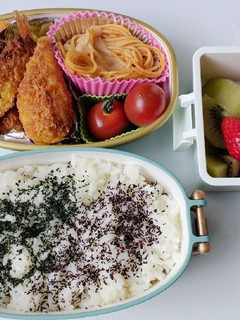 エビフライ弁当-レシピのメイン写真
