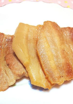 焼肉用 豚バラ☆焼豚⑤-レシピのメイン写真