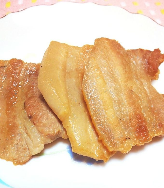 焼肉用 豚バラ☆焼豚⑤-レシピのメイン写真