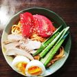 韓国風ピリ辛お腹満腹ご馳そうどん★☆