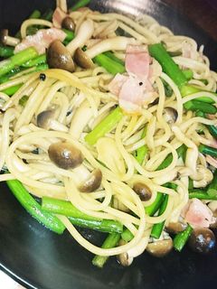簡単で美味しい和風パスタ-レシピのメイン写真