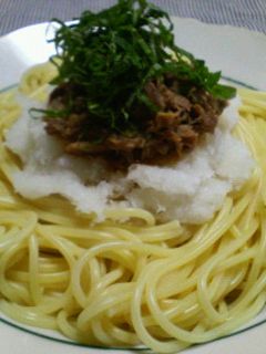 ツナと大根おろしのパスタ-レシピのメイン写真