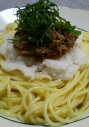 ツナと大根おろしのパスタ-レシピのメイン写真