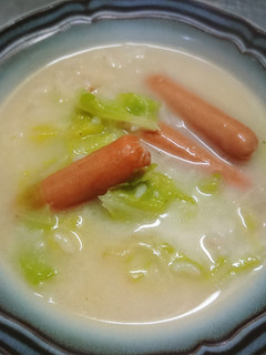 鍋ひとつ!春キャベツのとろとろスープご飯-レシピのメイン写真