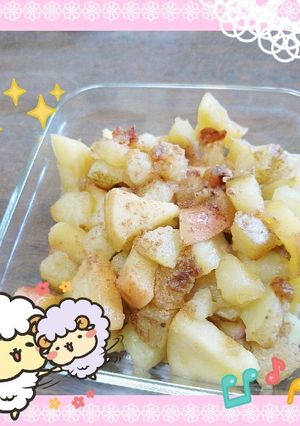 マクロビ☆じゃがいもとりんごのおやつ煮-レシピのメイン写真