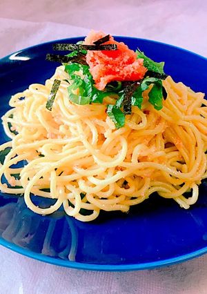 超簡単!お昼ご飯に!明太子の焼きそば-レシピのメイン写真