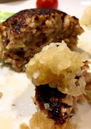 青じそドレッシングでさっぱりハンバーグ-レシピのメイン写真