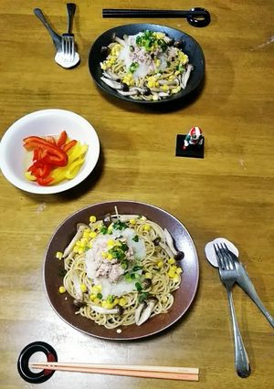 梨湖の超簡単!大根おろしスパ-レシピのメイン写真