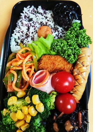 高２男子のお弁当 平成最後！-レシピのメイン写真