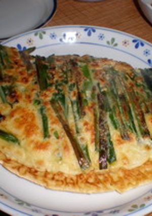 たこ焼き粉でもちもちニラチヂミ-レシピのメイン写真