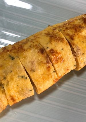 なめ茸入りの卵焼き-レシピのメイン写真