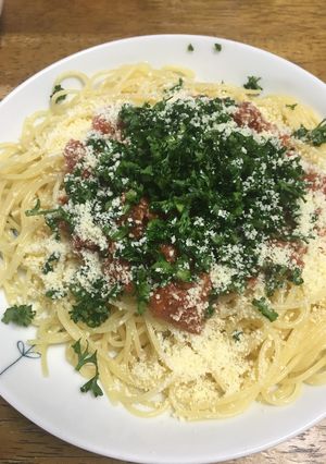 ツナトマトソース-レシピのメイン写真