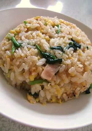 小松菜チャーハン-レシピのメイン写真