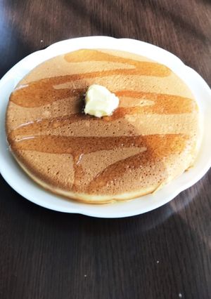 ふっくらホットケーキ-レシピのメイン写真