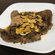 お手軽な大蒜醤油のステーキ