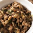 余った野菜でピリ辛肉味噌 269kcal