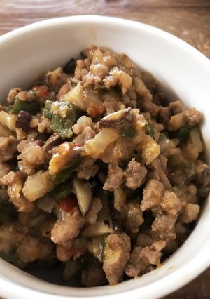余った野菜でピリ辛肉味噌 269kcal-レシピのメイン写真