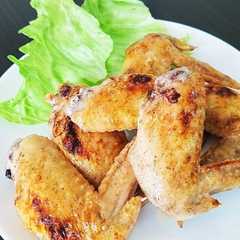 รูปของ 簡単⭐手羽先のグリル焼き