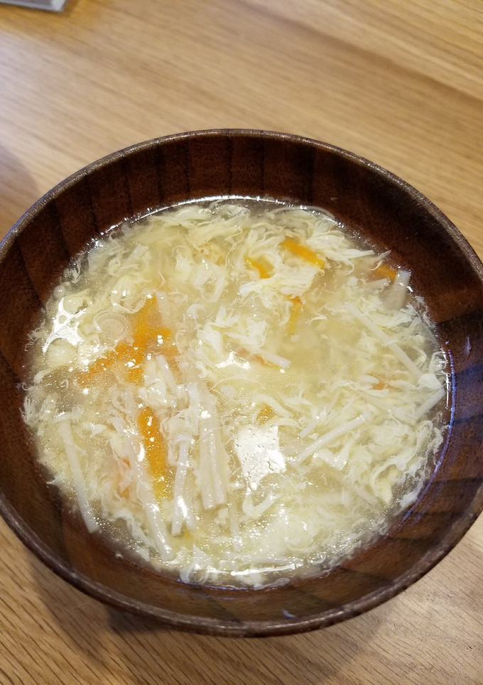 たまごふわとろ♪えのきのスープ-レシピのメイン写真