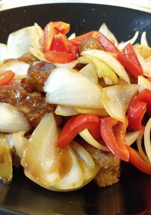 ソイミート酢豚-レシピのメイン写真