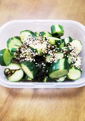 塩昆布で簡単✨やみつききゅうり-レシピのメイン写真