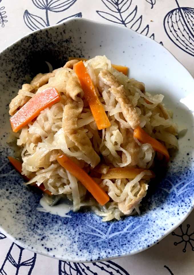 切り干し大根の煮物-レシピのメイン写真